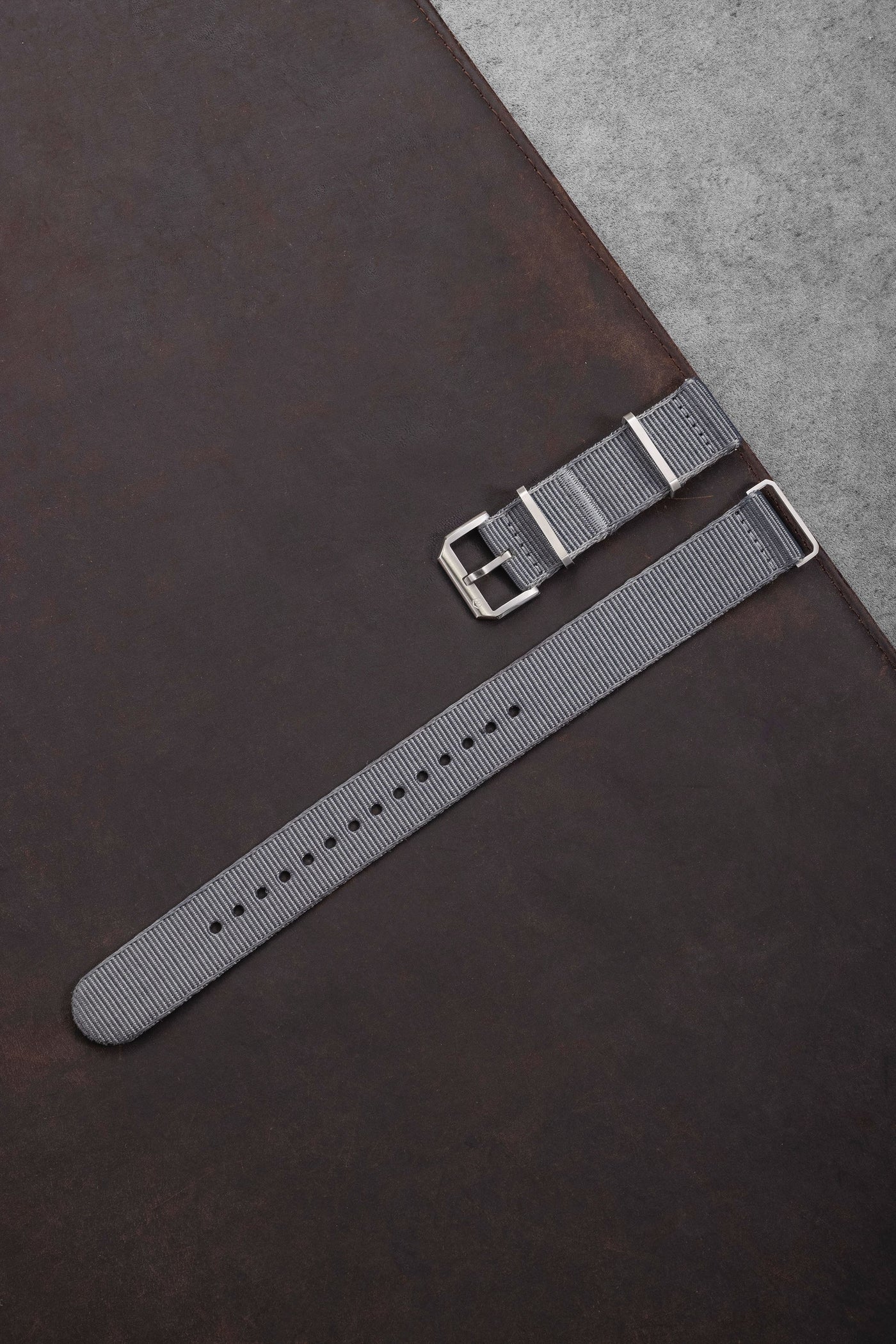 Grey Nylon Nato Strap