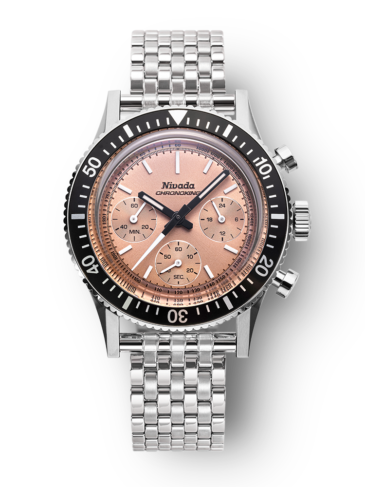 Chronoking Mecaquartz Salmon