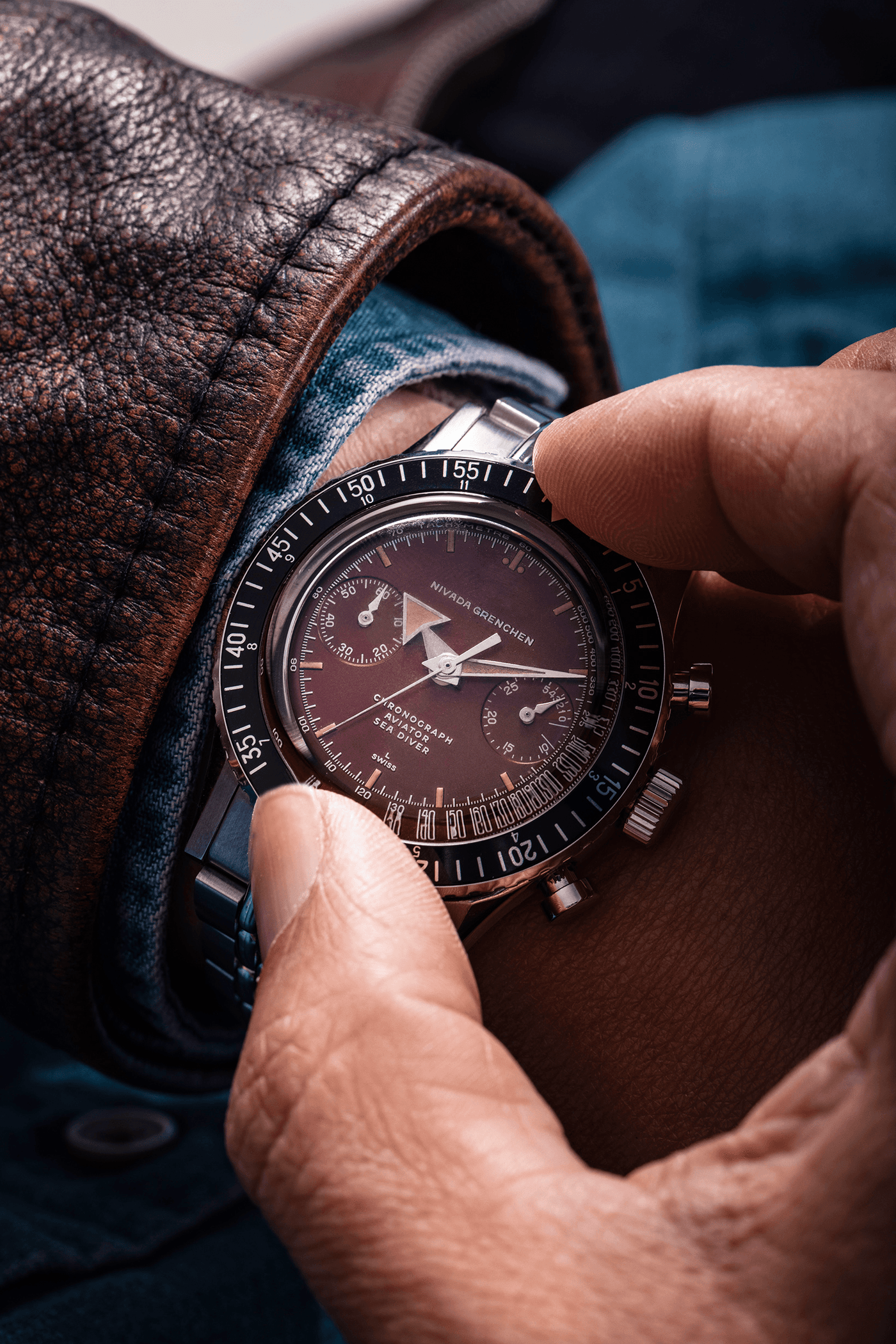 Broad Arrow « Tropical dial » - Manual - Nivada Grenchen