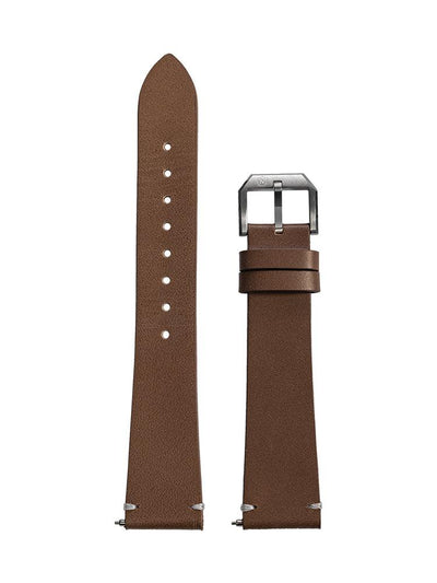 Brown Leather Strap - Nivada Grenchen