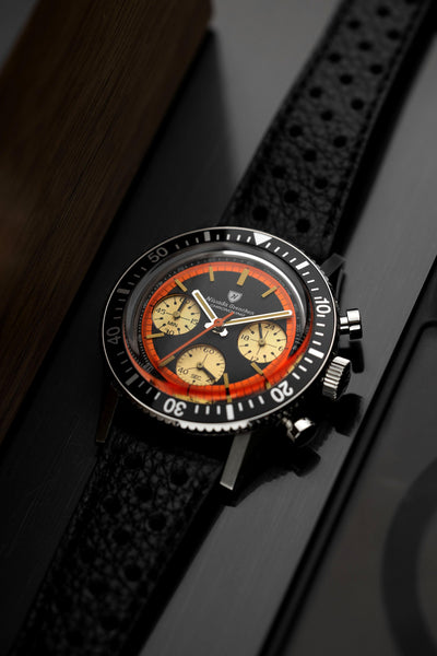 Chronoking "Paul Newman" Orange - Nivada Grenchen