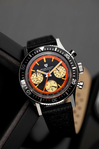 Chronoking "Paul Newman" Orange - Nivada Grenchen