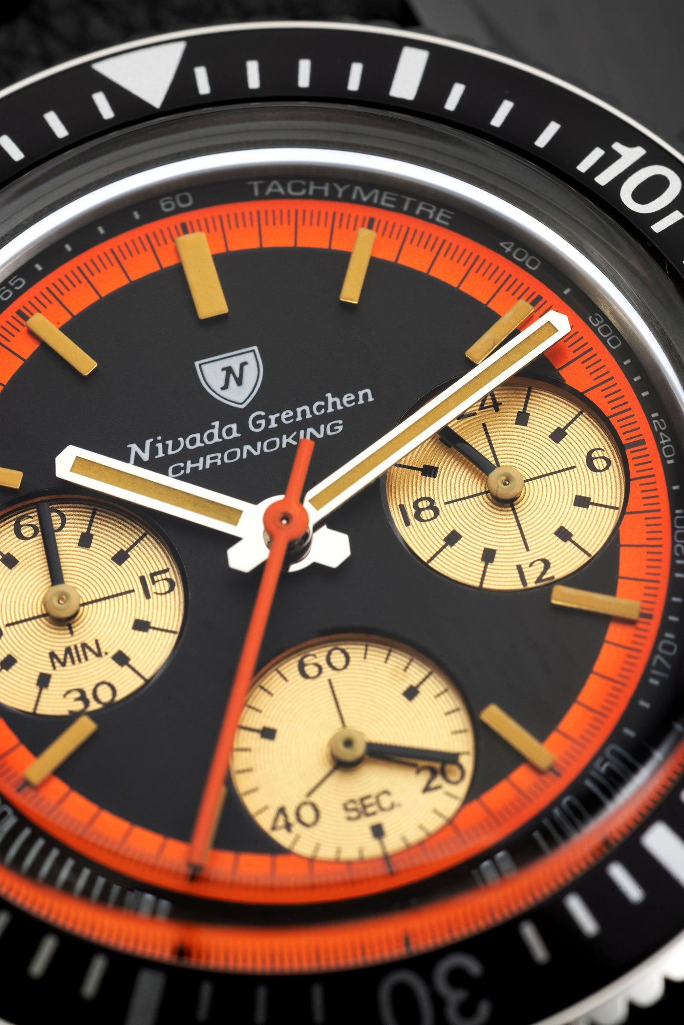 Chronoking "Paul Newman" Orange - Nivada Grenchen