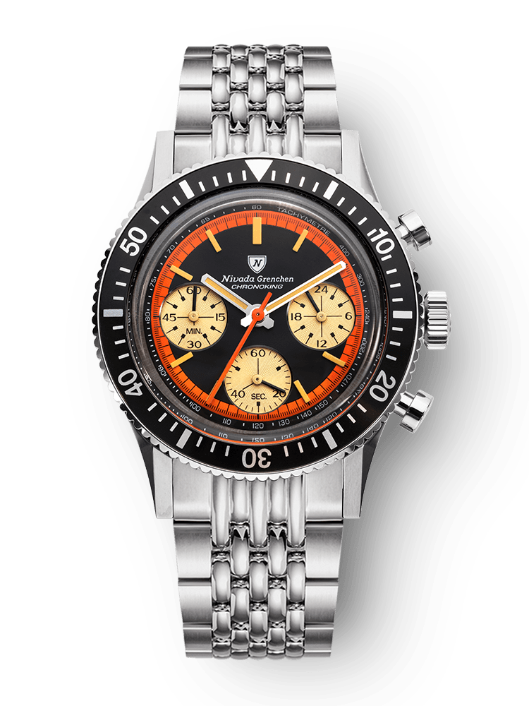 Chronoking "Paul Newman" Orange - Nivada Grenchen