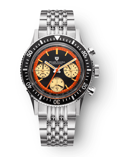 Chronoking "Paul Newman" Orange - Nivada Grenchen