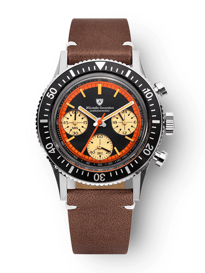 Chronoking "Paul Newman" Orange - Nivada Grenchen