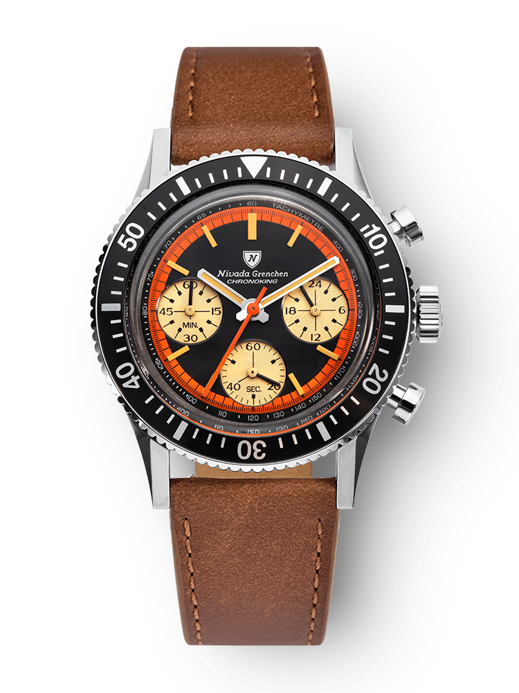 Chronoking "Paul Newman" Orange - Nivada Grenchen