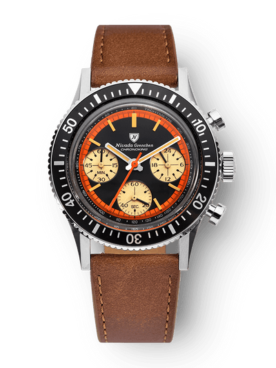 Chronoking "Paul Newman" Orange - Nivada Grenchen