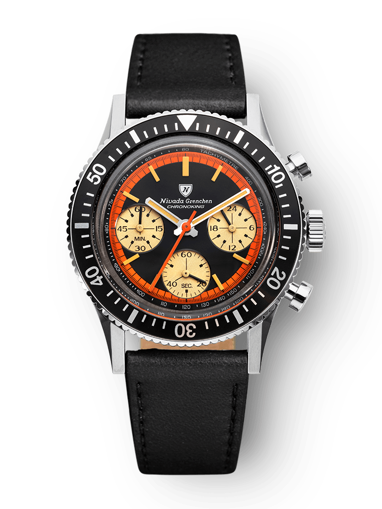 Chronoking "Paul Newman" Orange - Nivada Grenchen