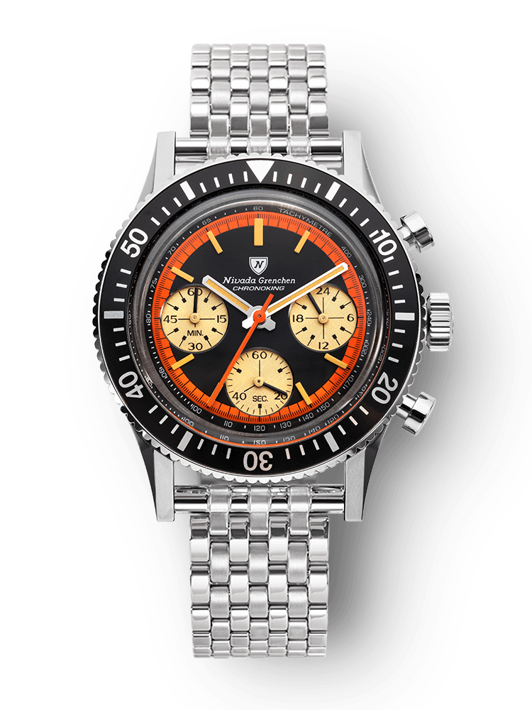 Chronoking "Paul Newman" Orange - Nivada Grenchen