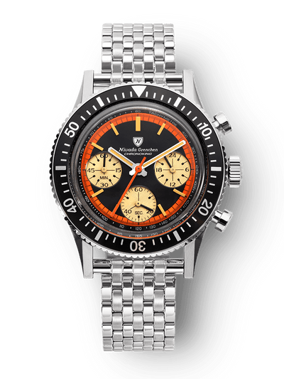 Chronoking "Paul Newman" Orange - Nivada Grenchen