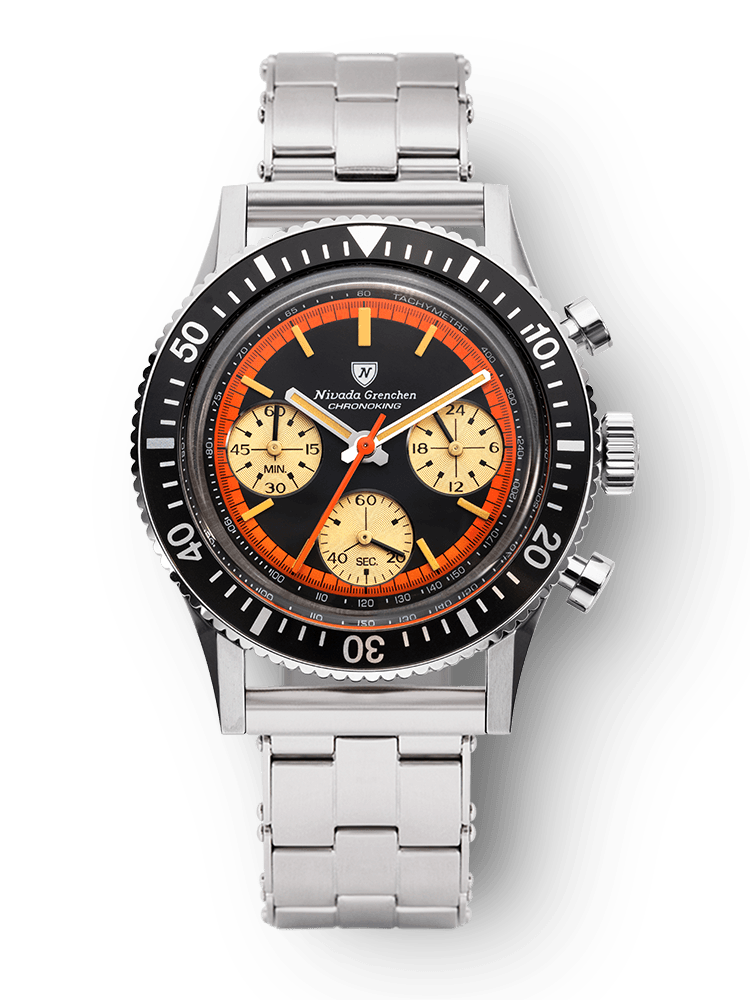 Chronoking "Paul Newman" Orange - Nivada Grenchen