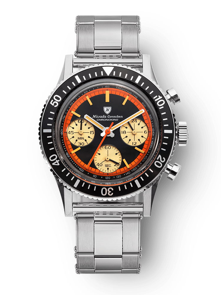 Chronoking "Paul Newman" Orange - Nivada Grenchen