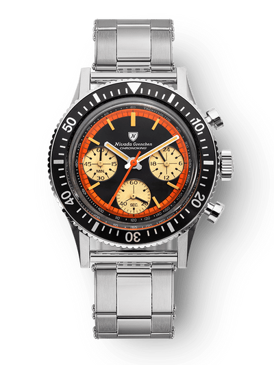 Chronoking "Paul Newman" Orange - Nivada Grenchen