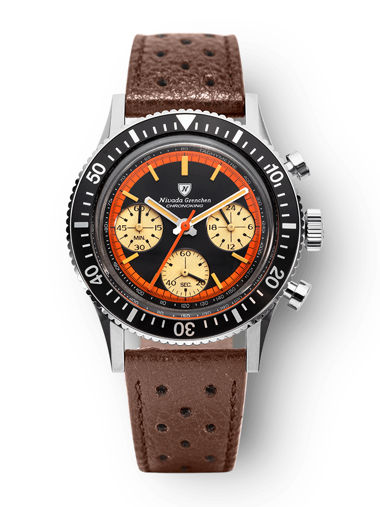 Chronoking "Paul Newman" Orange - Nivada Grenchen