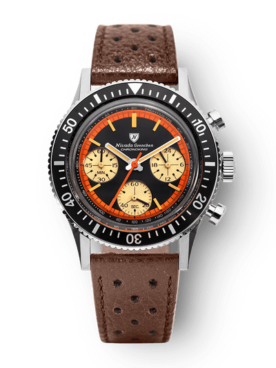 Chronoking "Paul Newman" Orange - Nivada Grenchen