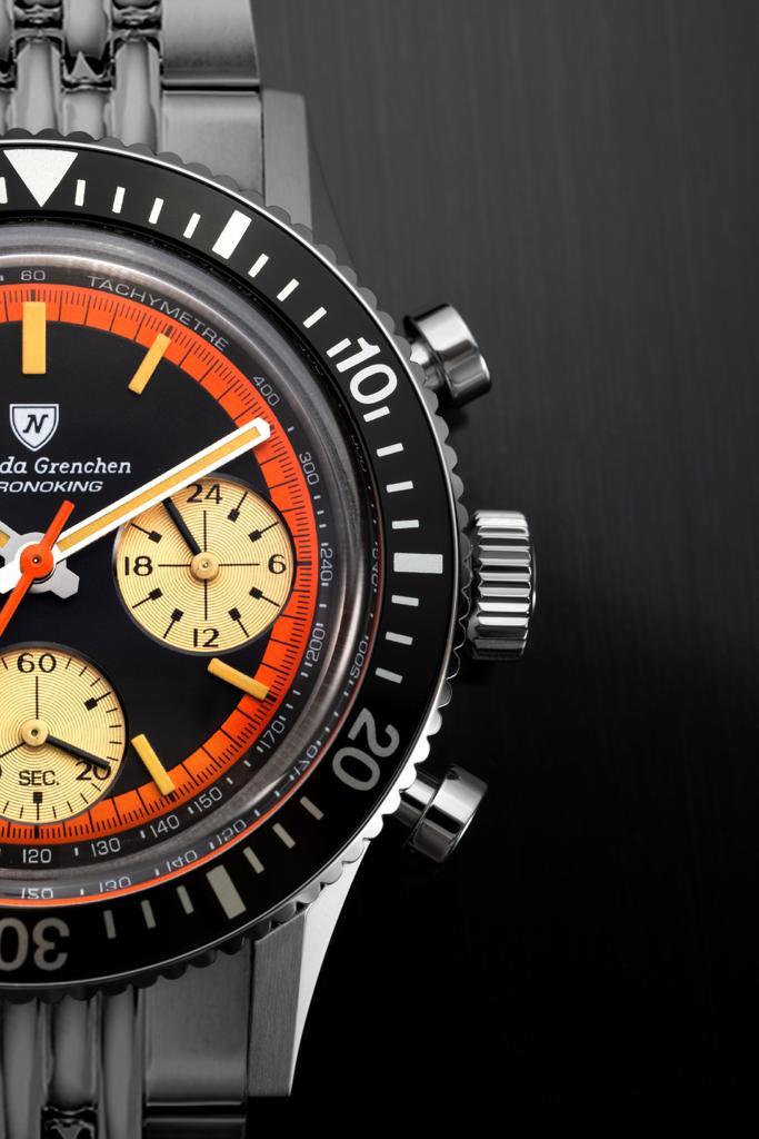 Chronoking "Paul Newman" Orange - Nivada Grenchen