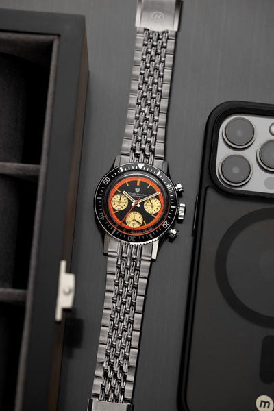 Chronoking "Paul Newman" Orange - Nivada Grenchen