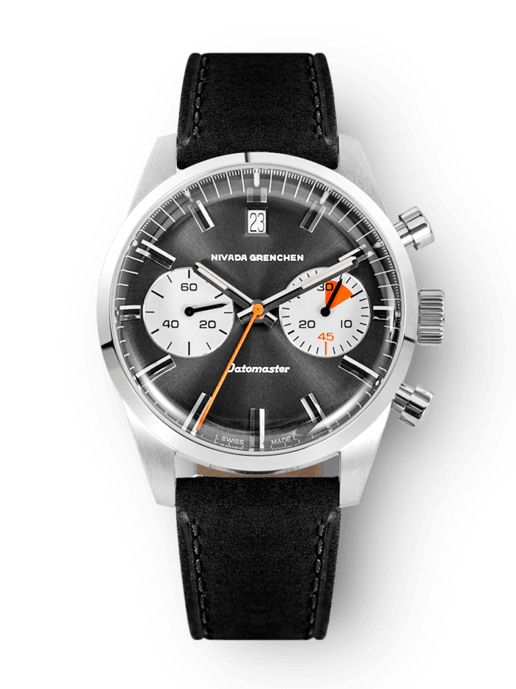 Datomaster 39mm Dark Grey - Nivada Grenchen