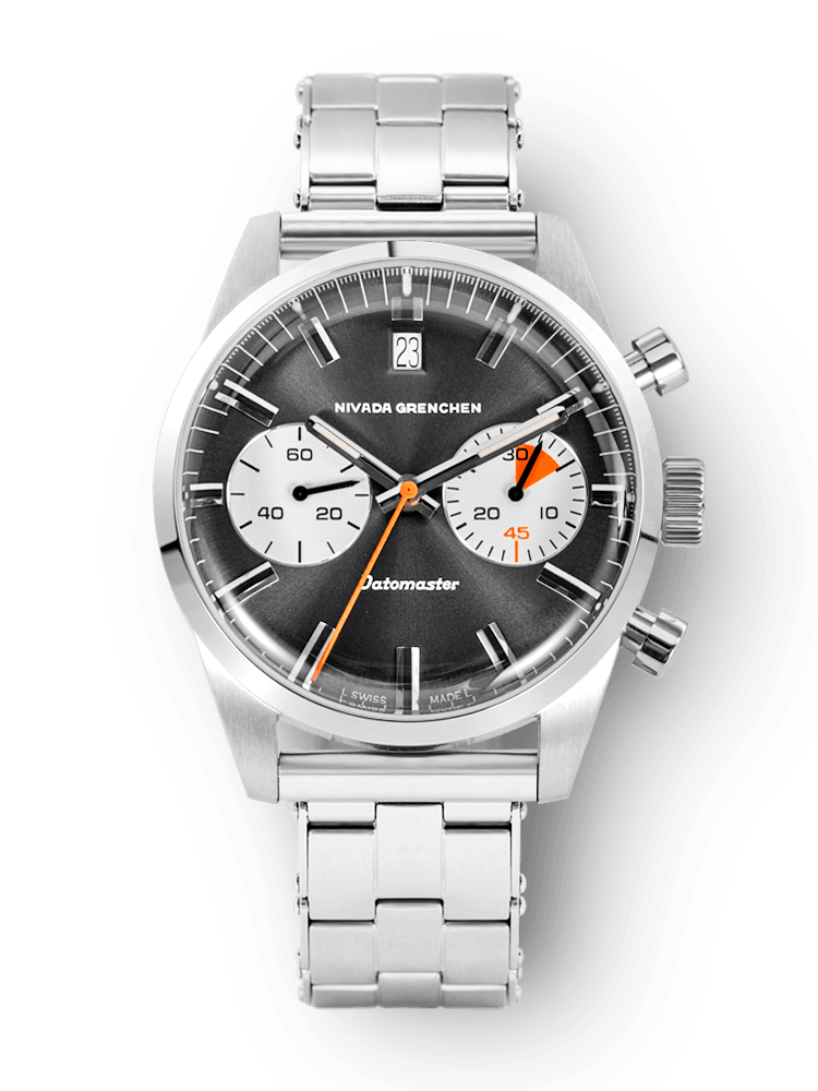 Datomaster 39mm Dark Grey - Nivada Grenchen