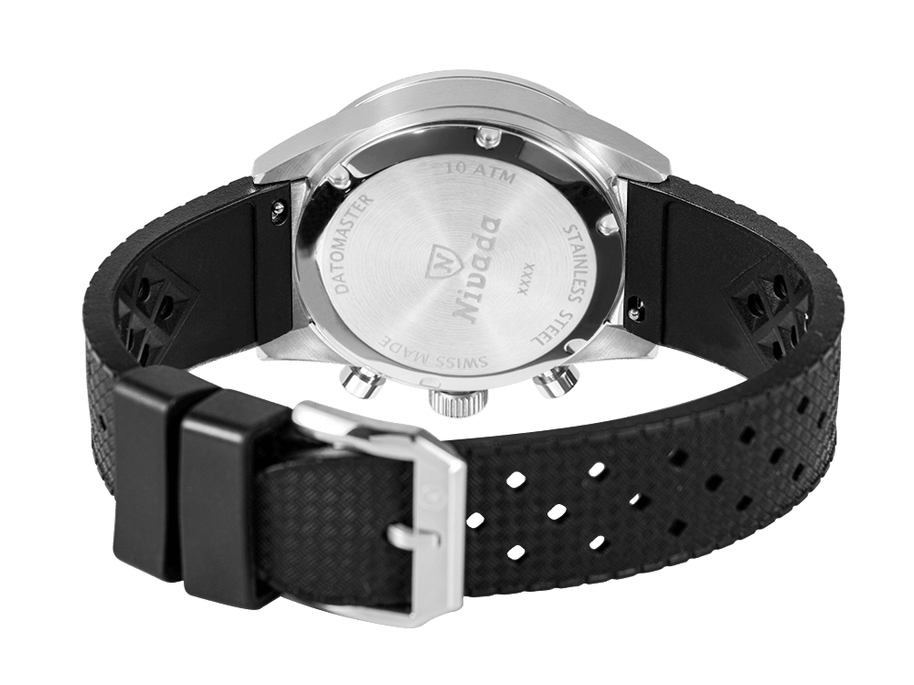 Datomaster 39mm Dark Grey - Nivada Grenchen