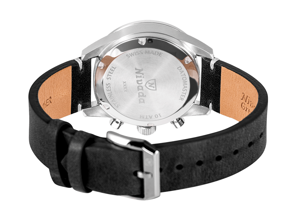 Datomaster 39mm Dark Grey - Nivada Grenchen