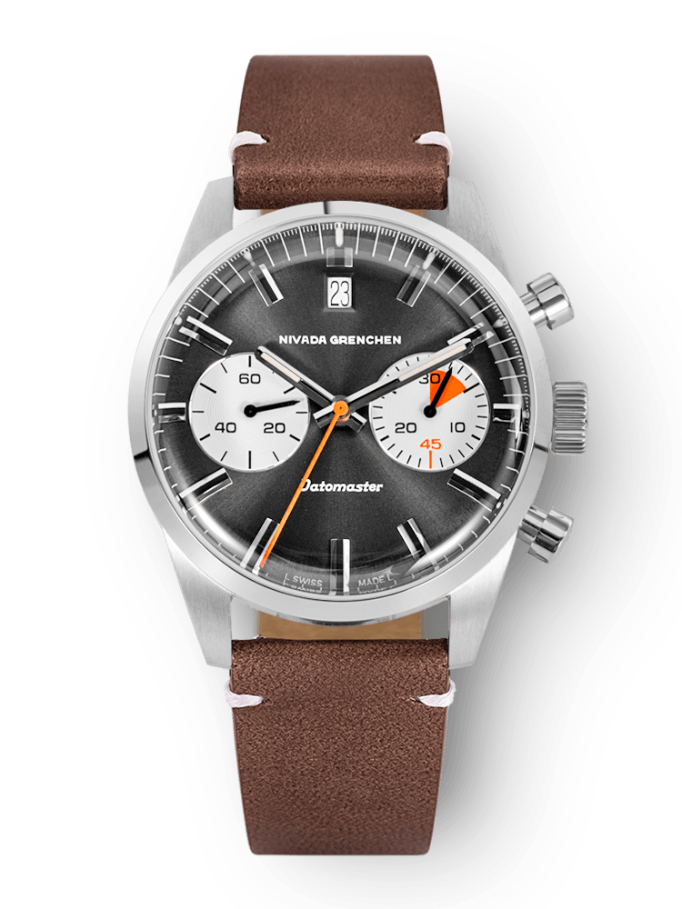 Datomaster 39mm Dark Grey - Nivada Grenchen