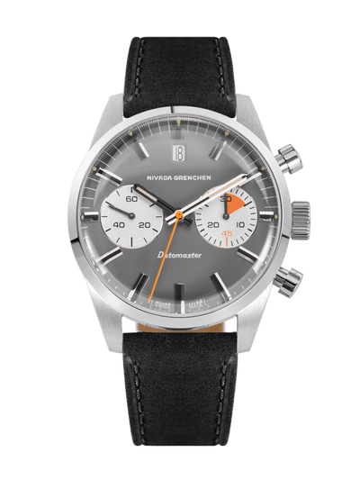 Datomaster 39mm Light Grey - Nivada Grenchen