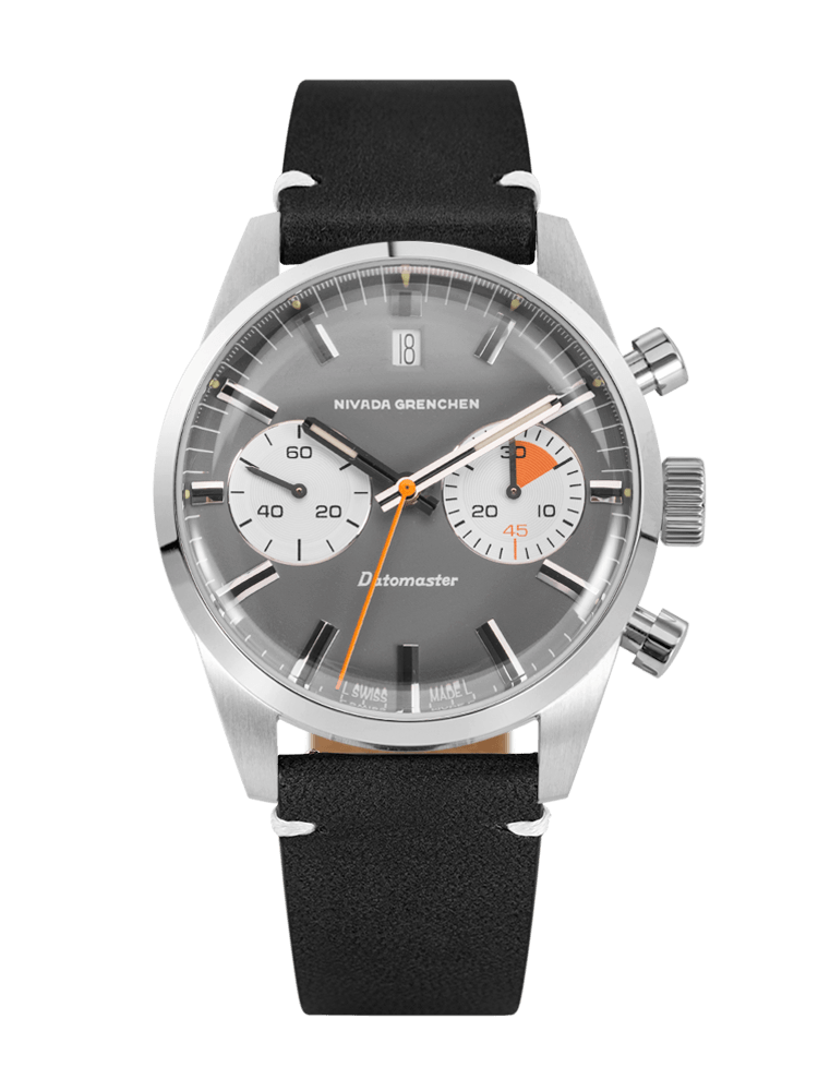 Datomaster 39mm Light Grey - Nivada Grenchen