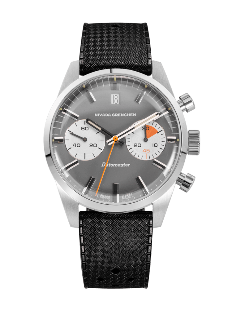 Datomaster 39mm Light Grey - Nivada Grenchen