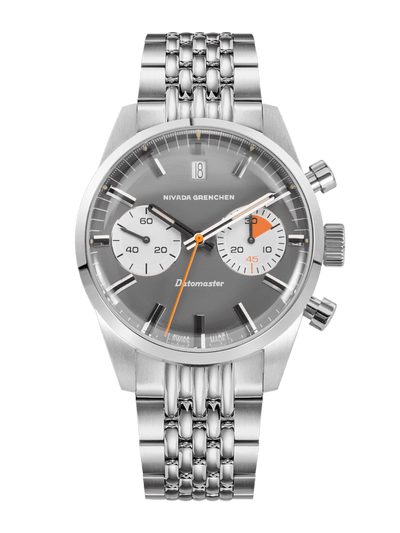 Datomaster 39mm Light Grey - Nivada Grenchen