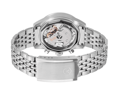 Datomaster 39mm Light Grey - Nivada Grenchen