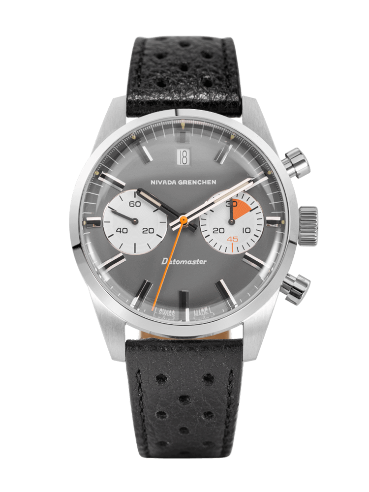 Datomaster 39mm Light Grey - Nivada Grenchen