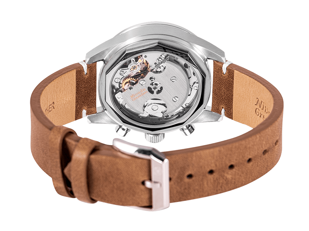 Datomaster 39mm Light Grey - Nivada Grenchen