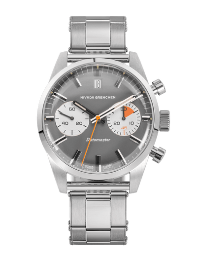 Datomaster 39mm Light Grey - Nivada Grenchen