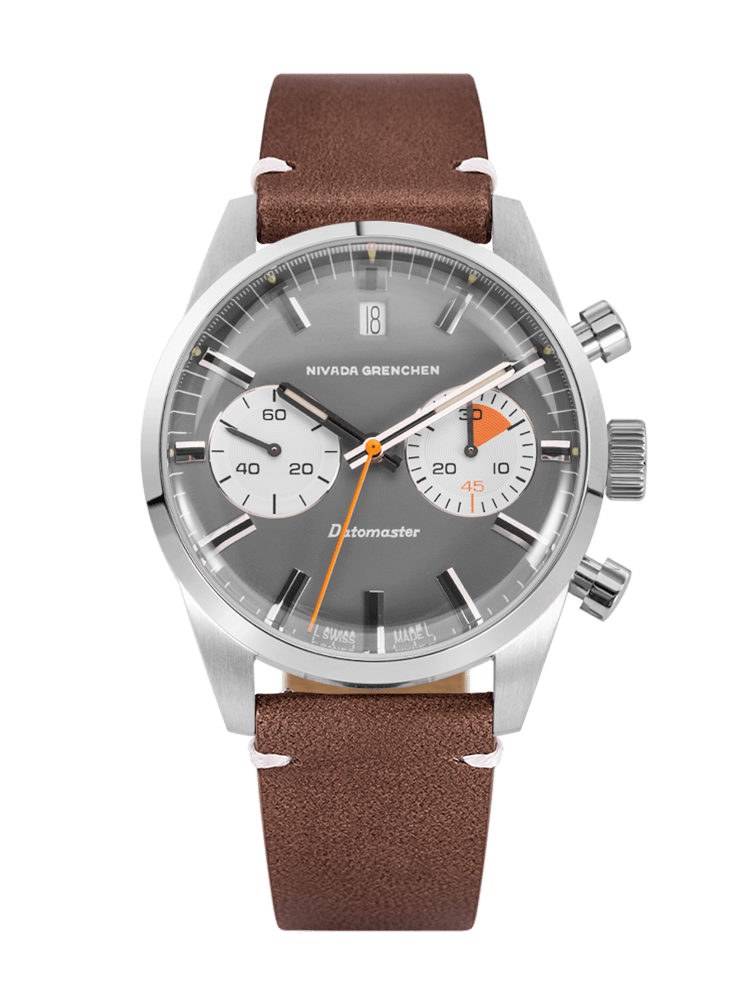 Datomaster 39mm Light Grey - Nivada Grenchen