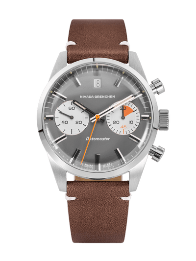 Datomaster 39mm Light Grey - Nivada Grenchen