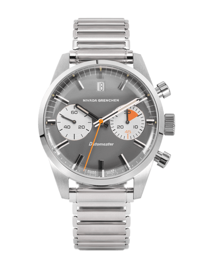 Datomaster 39mm Light Grey - Nivada Grenchen