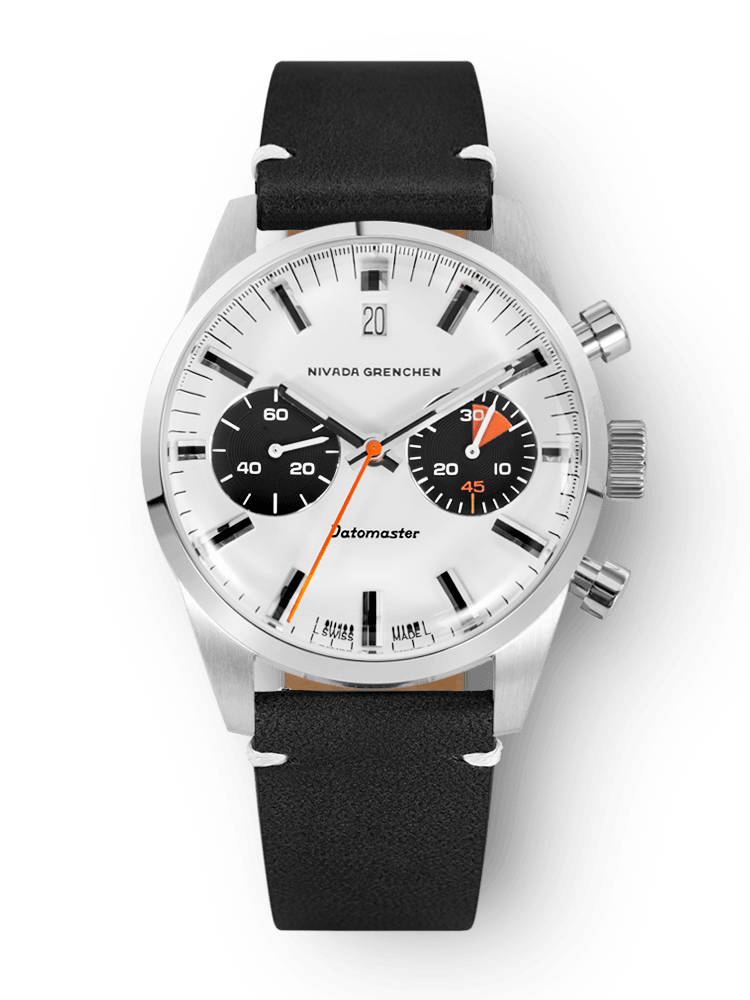 Datomaster 39mm White - Nivada Grenchen