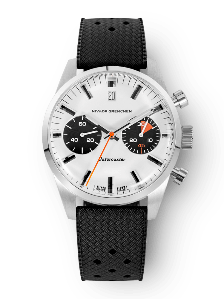 Datomaster 39mm White - Nivada Grenchen