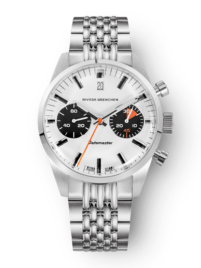 Datomaster 39mm White - Nivada Grenchen