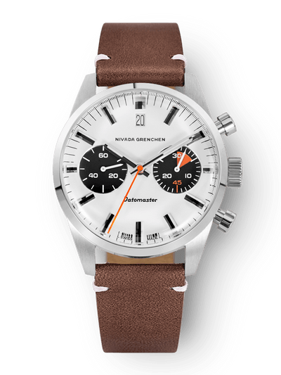 Datomaster 39mm White - Nivada Grenchen