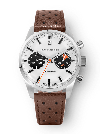 Datomaster 39mm White - Nivada Grenchen