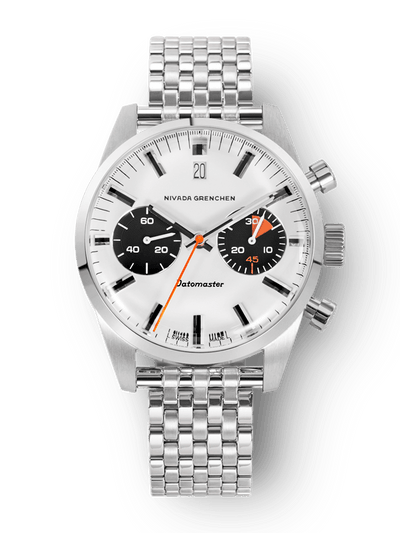 Datomaster 39mm White - Nivada Grenchen