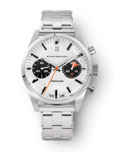 Datomaster 39mm White - Nivada Grenchen