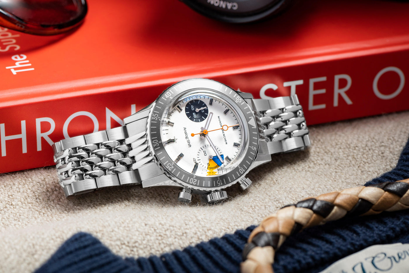 Nivada Grenchen X Analog:Shift Chronomaster 'Big Eye' Yachting - Nivada Grenchen