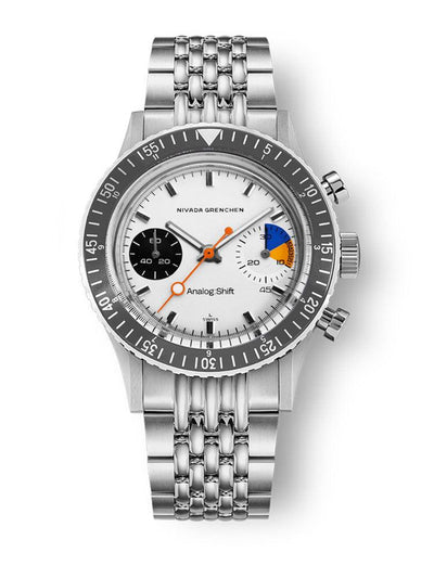 Nivada Grenchen X Analog:Shift Chronomaster 'Big Eye' Yachting - Nivada Grenchen