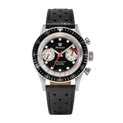 THE "PAUL NEWMAN" REVERSE PANDA - 86019M - Nivada Grenchen